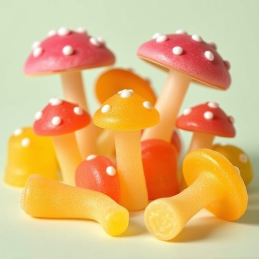 Psilocybin Magic Mushroom Gummies Display