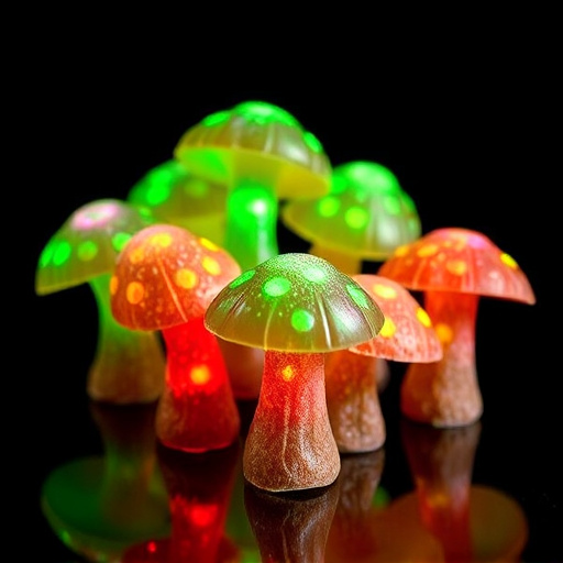 Psilocybin Magic Mushroom Gummies Display