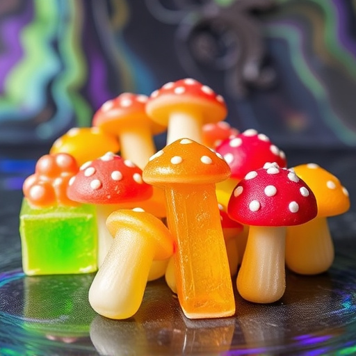 Psilocybin Magic Mushroom Gummies Display