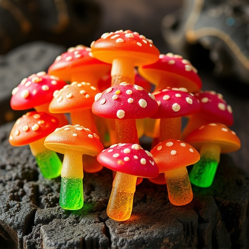 Psilocybin Magic Mushroom Gummies Display