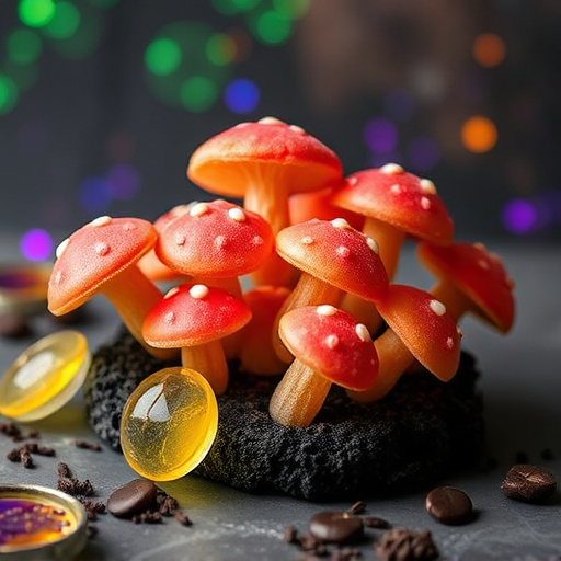 Psilocybin Magic Mushroom Gummies Display