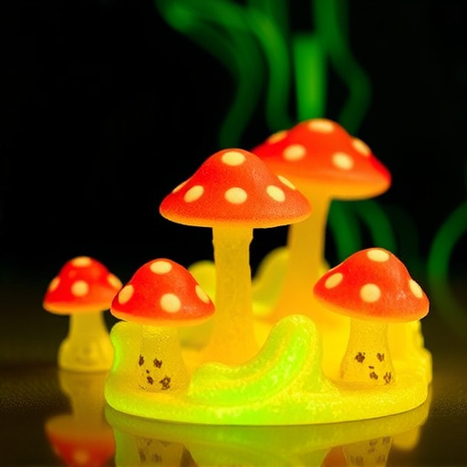 Psilocybin Magic Mushroom Gummies Display