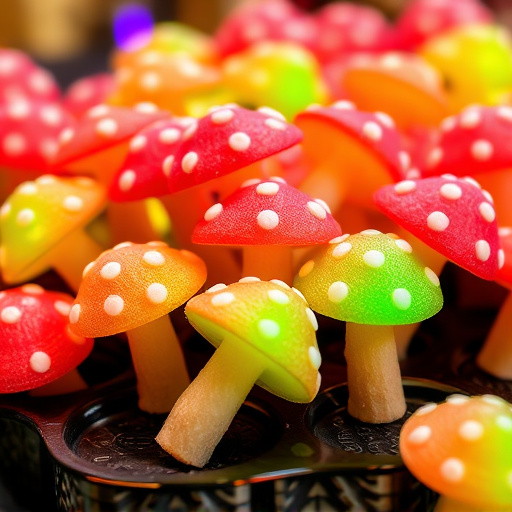 Psilocybin Magic Mushroom Gummies Display