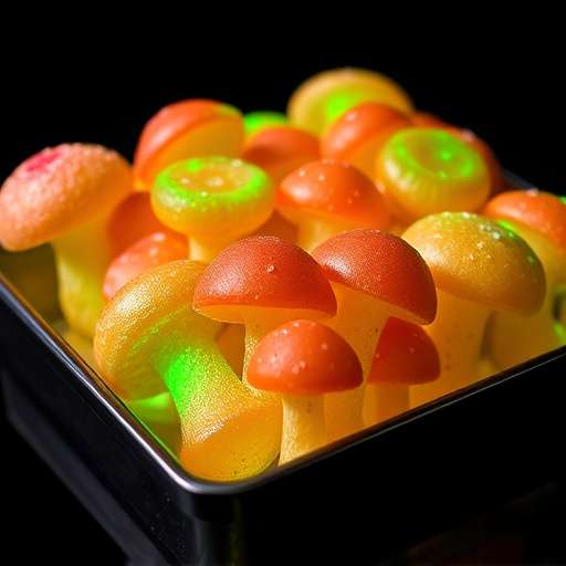 Psilocybin Magic Mushroom Gummies Display