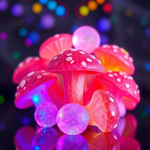Psilocybin Magic Mushroom Gummies Display