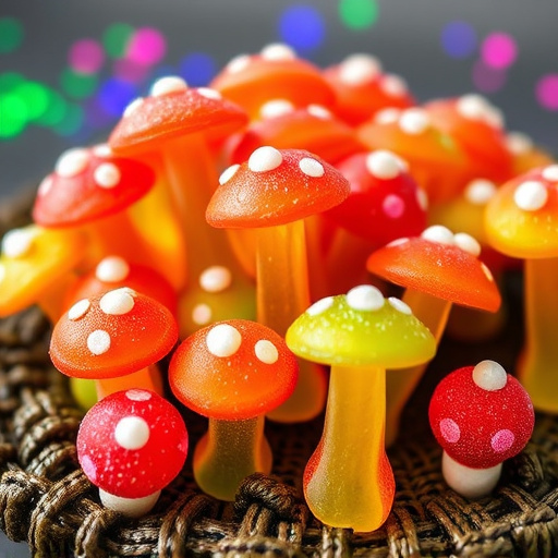 Psilocybin Magic Mushroom Gummies Display