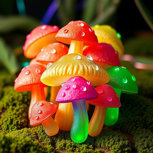 Psilocybin Magic Mushroom Gummies Display
