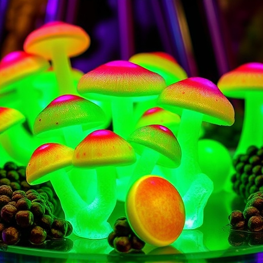 Psilocybin Magic Mushroom Gummies Display