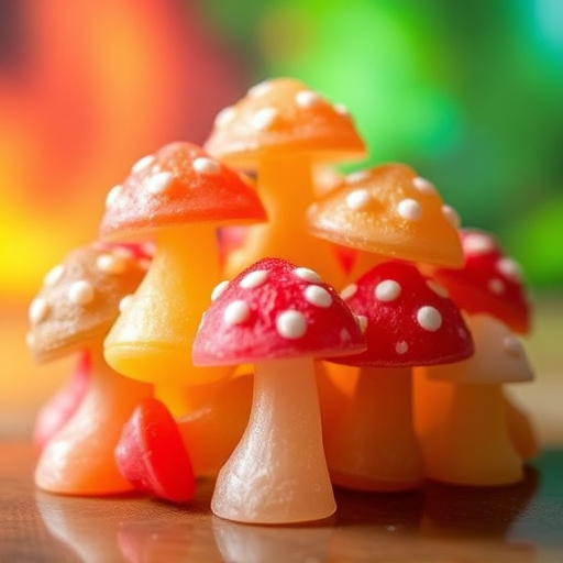 Psilocybin Magic Mushroom Gummies Display