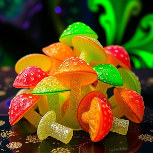 Psilocybin Magic Mushroom Gummies Display