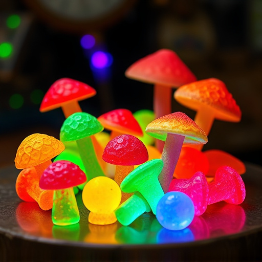 Psilocybin Magic Mushroom Gummies Display