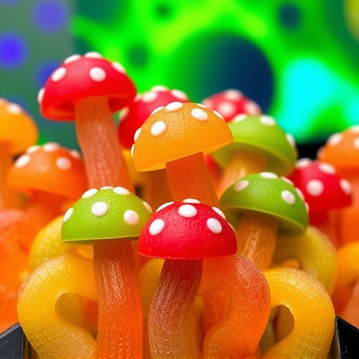 Psilocybin Magic Mushroom Gummies Display