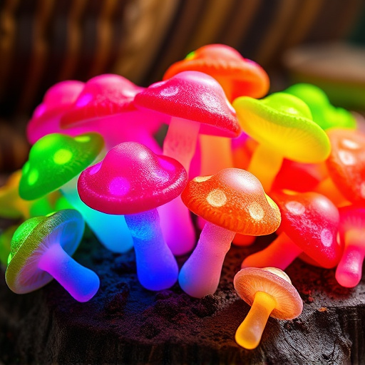 Psilocybin Magic Mushroom Gummies Display
