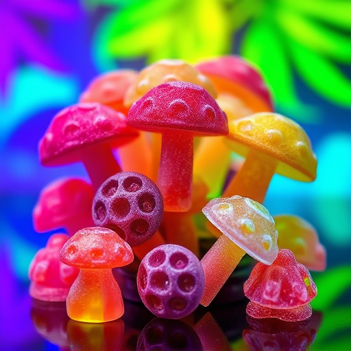 Psilocybin Magic Mushroom Gummies Display