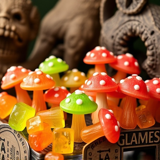 Psilocybin Magic Mushroom Gummies Display
