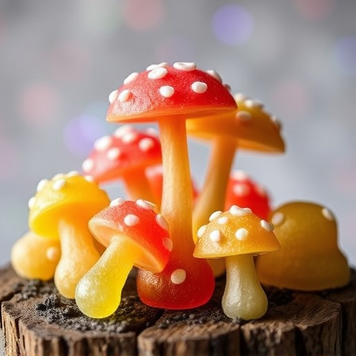 Psilocybin Magic Mushroom Gummies Display