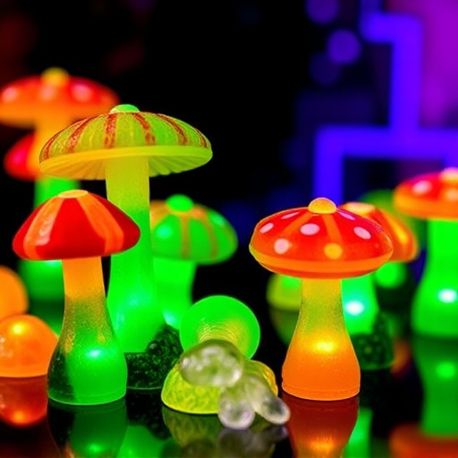 Psilocybin Magic Mushroom Gummies Display