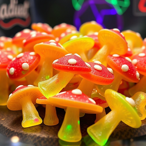 Psilocybin Magic Mushroom Gummies Display