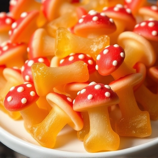 Psilocybin Magic Mushroom Gummies Display
