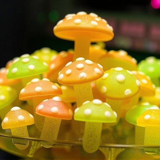Psilocybin Magic Mushroom Gummies Display