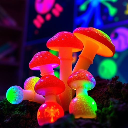 Psilocybin Magic Mushroom Gummies Display