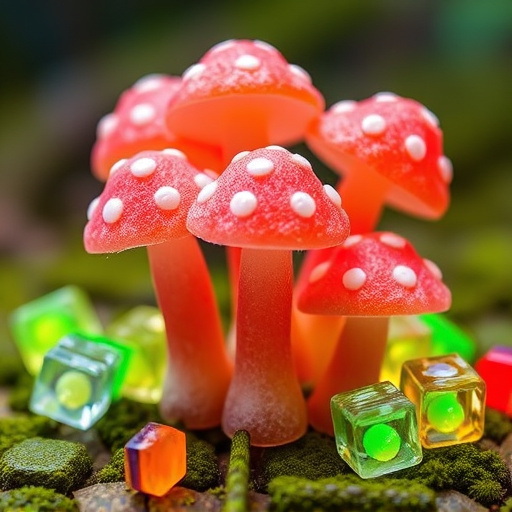 Psilocybin Magic Mushroom Gummies Display