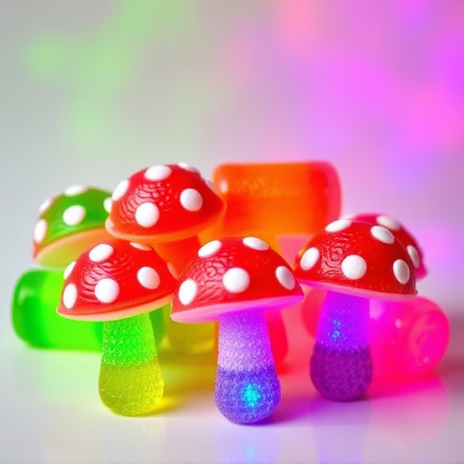 Psilocybin Magic Mushroom Gummies Display