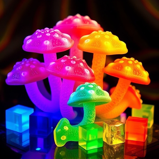 Psilocybin Magic Mushroom Gummies Display