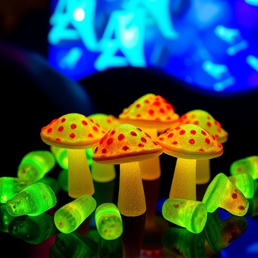 Psilocybin Magic Mushroom Gummies Display
