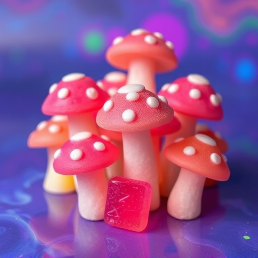 Psilocybin Magic Mushroom Gummies Display