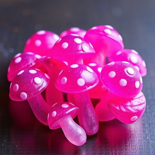 Psilocybin Magic Mushroom Gummies Display