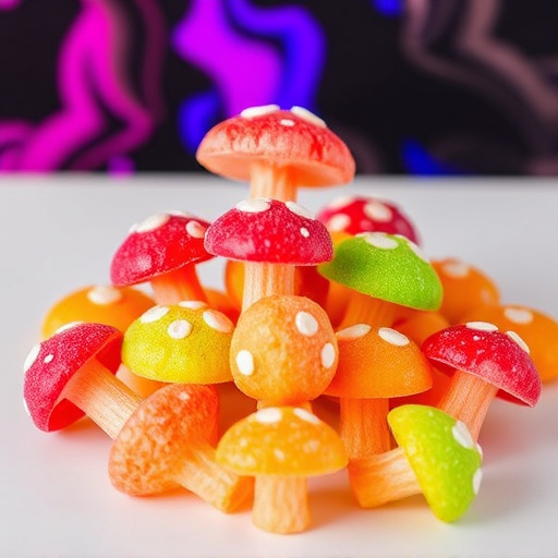Psilocybin Magic Mushroom Gummies Display