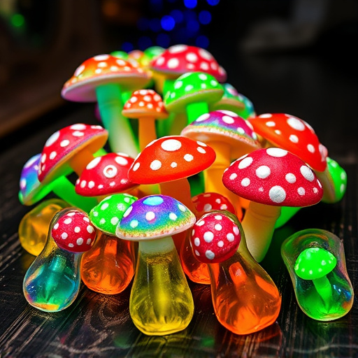 Psilocybin Magic Mushroom Gummies Display