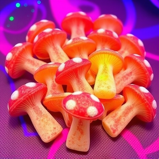 Psilocybin Magic Mushroom Gummies Display