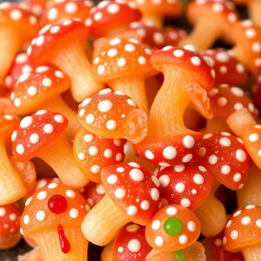 Psilocybin Magic Mushroom Gummies Display
