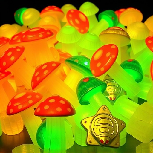 Psilocybin Magic Mushroom Gummies Display