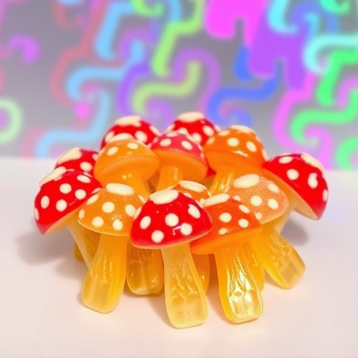 Psilocybin Magic Mushroom Gummies Display