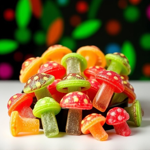 Psilocybin Magic Mushroom Gummies Display