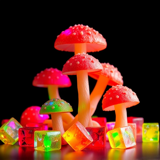 Psilocybin Magic Mushroom Gummies Display