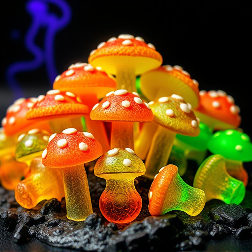 Psilocybin Magic Mushroom Gummies Display