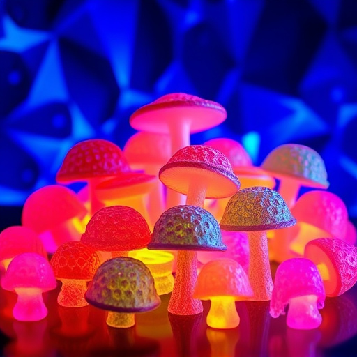 Psilocybin Magic Mushroom Gummies Display