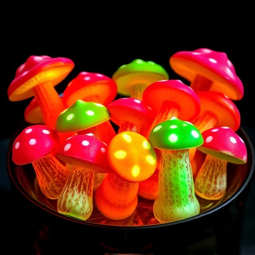 Psilocybin Magic Mushroom Gummies Display