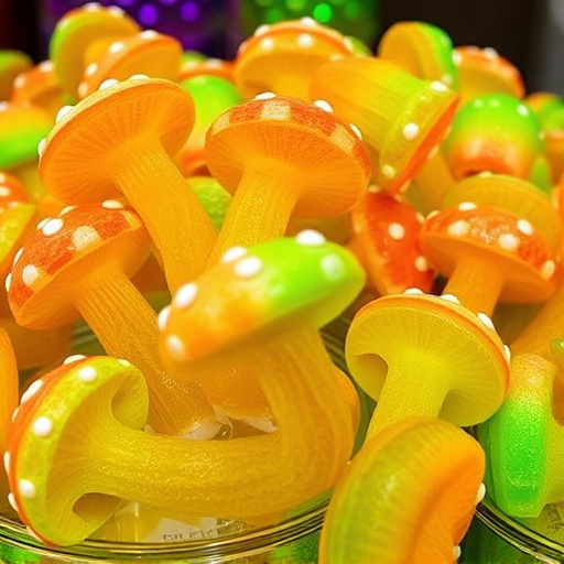 Psilocybin Magic Mushroom Gummies Display