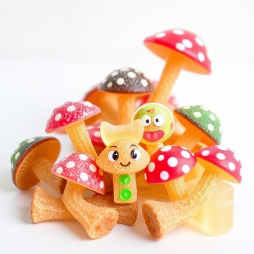 Psilocybin Magic Mushroom Gummies Display