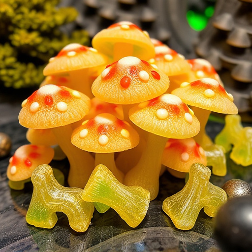 Psilocybin Magic Mushroom Gummies Display