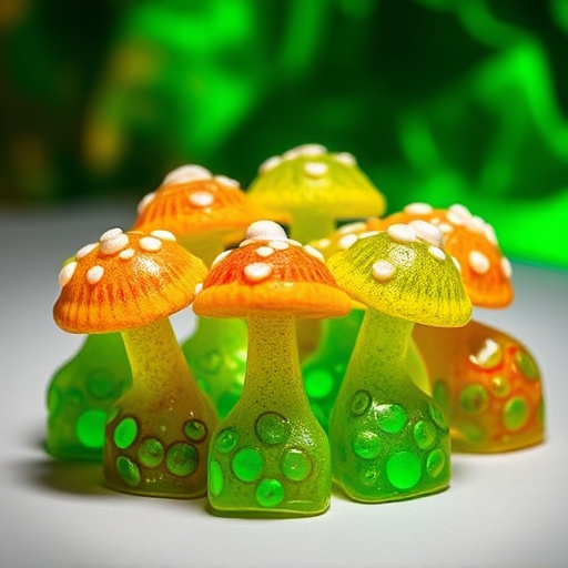 Psilocybin Magic Mushroom Gummies Display