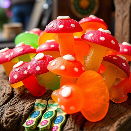 Psilocybin Magic Mushroom Gummies Display