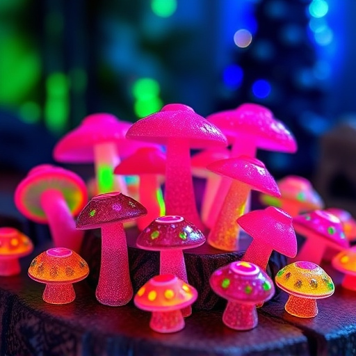 Psilocybin Magic Mushroom Gummies Display