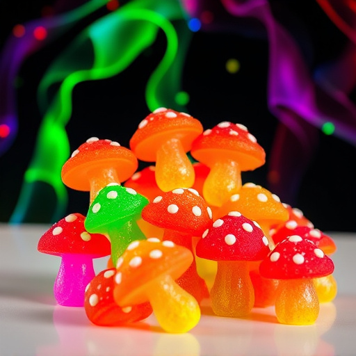 Psilocybin Magic Mushroom Gummies Display