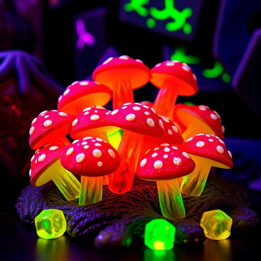 Psilocybin Magic Mushroom Gummies Display